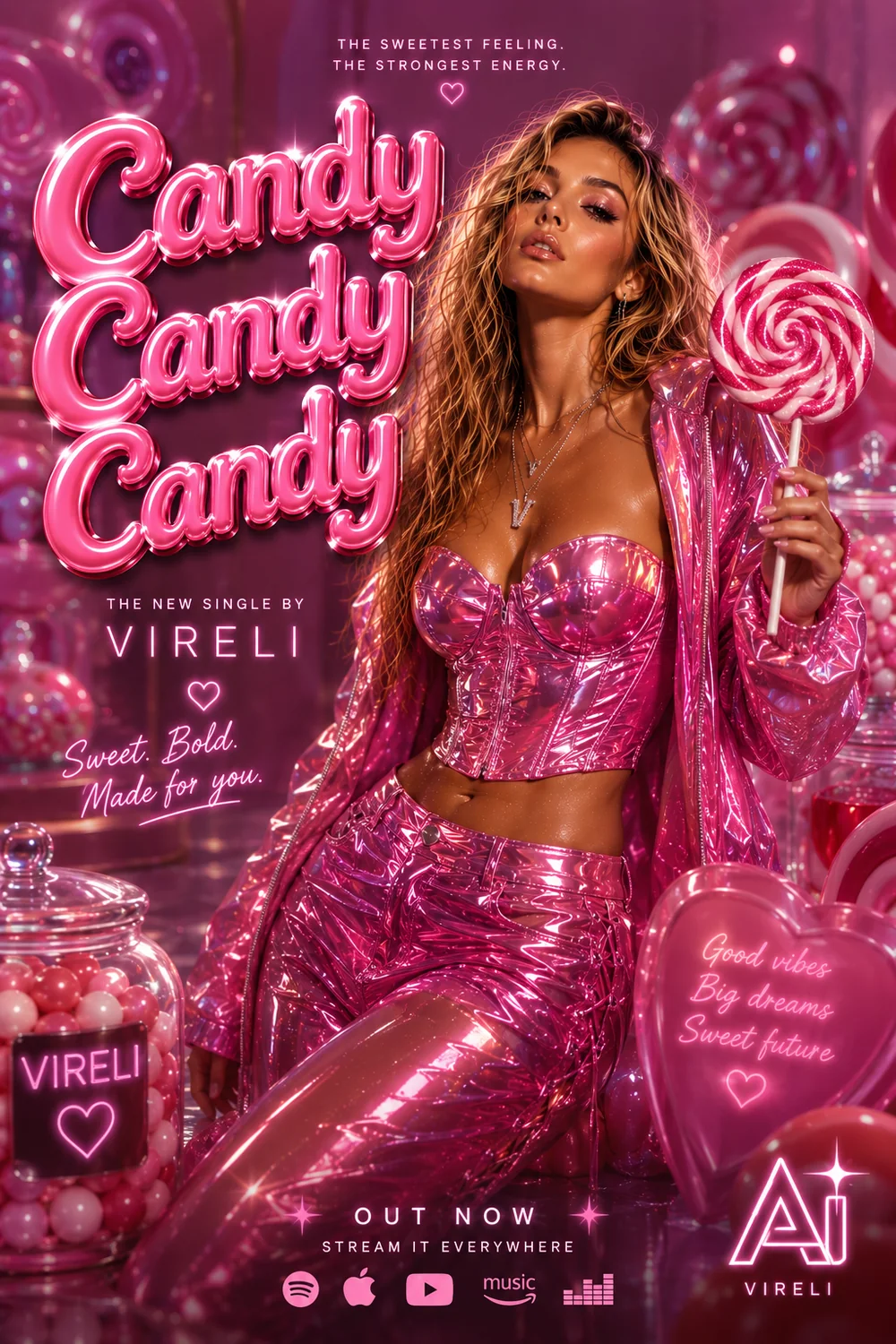 Candy Candy Candy video artwork