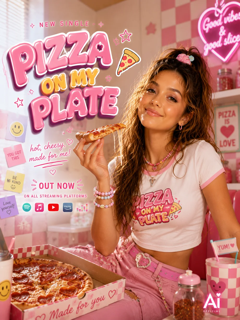 Pizza on My Plate video artwork